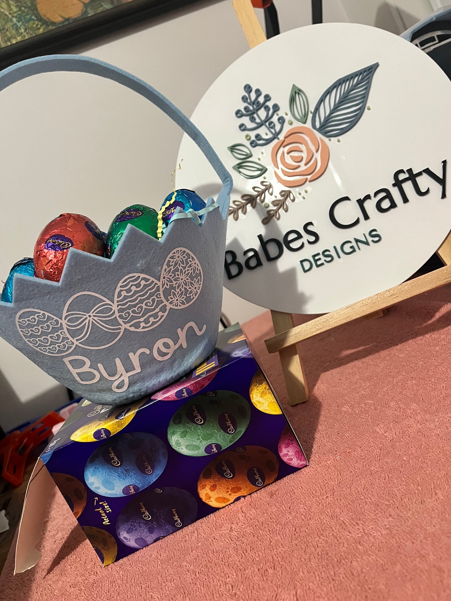 Personalised Easter basket