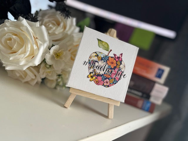 Teacher Gift - Mini Canvas