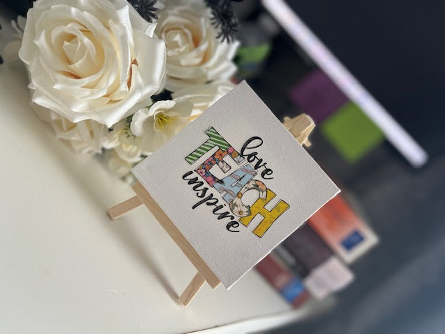 Teacher Gift - Mini Canvas