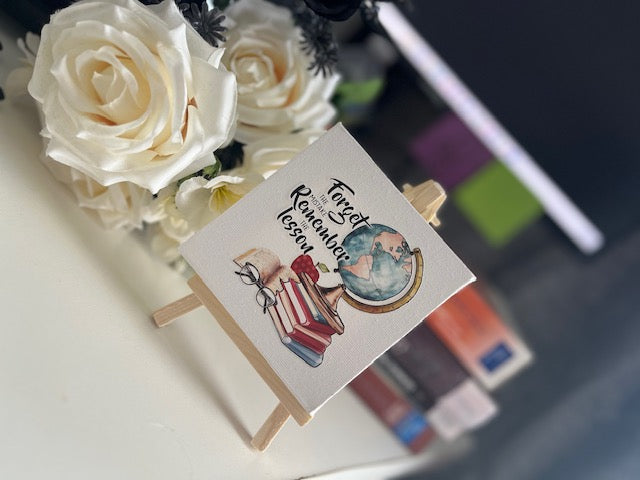 Teacher Gift - Mini Canvas