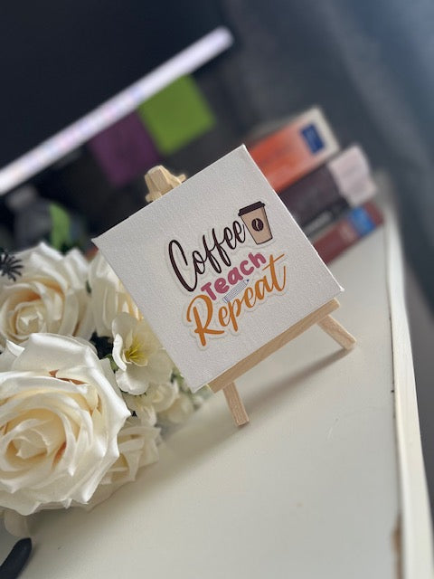 Teacher Gift - Mini Canvas