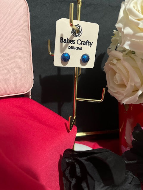 Earrings - Half Bauble Studs