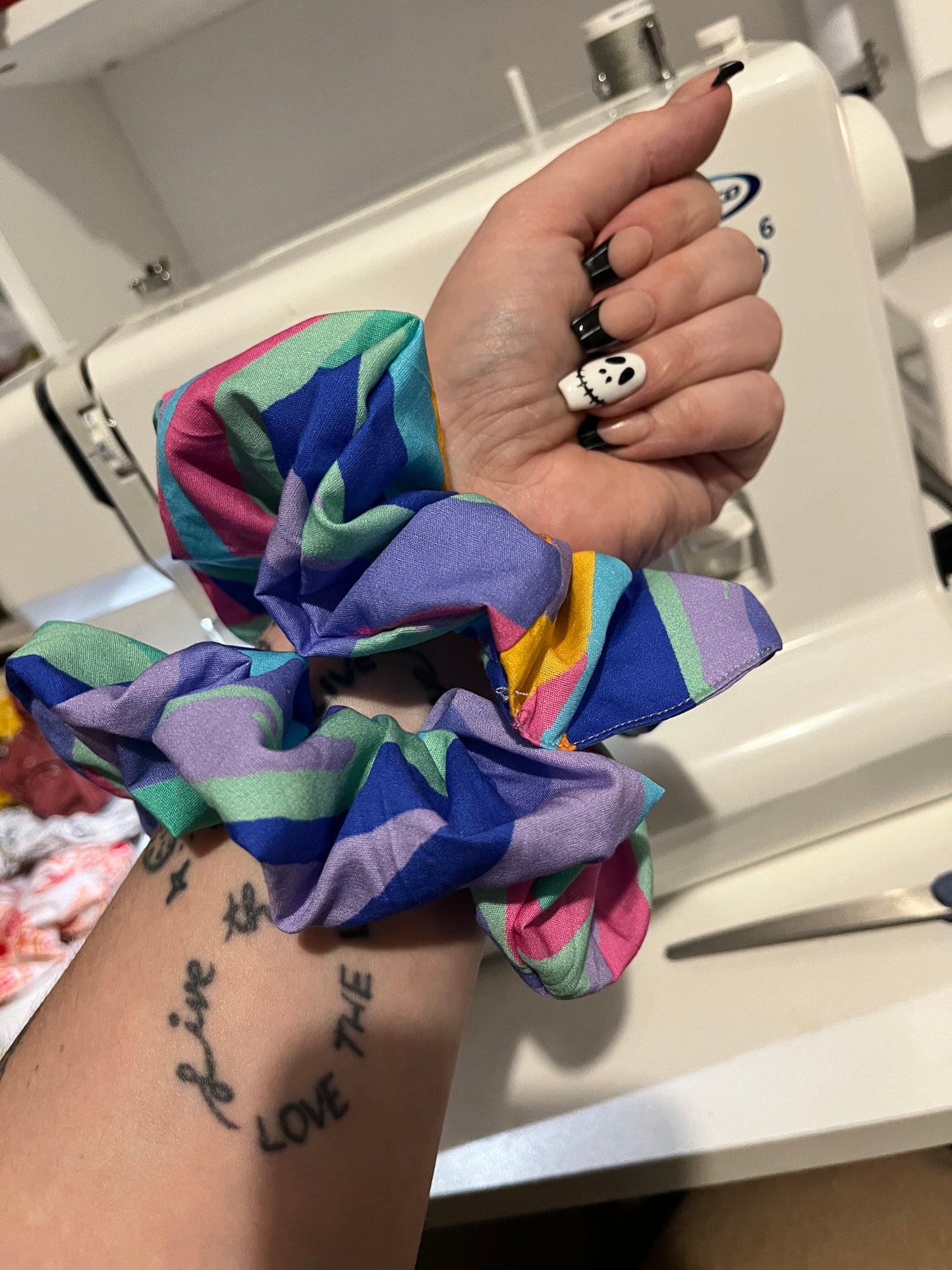 Large scrunchies