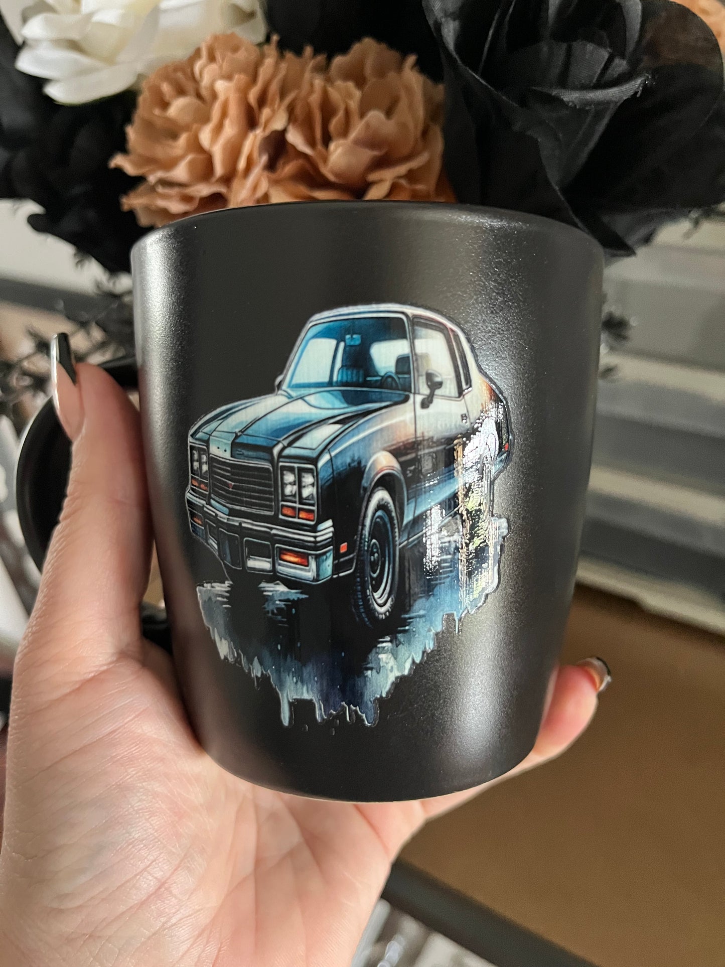 Illustration car lover mug