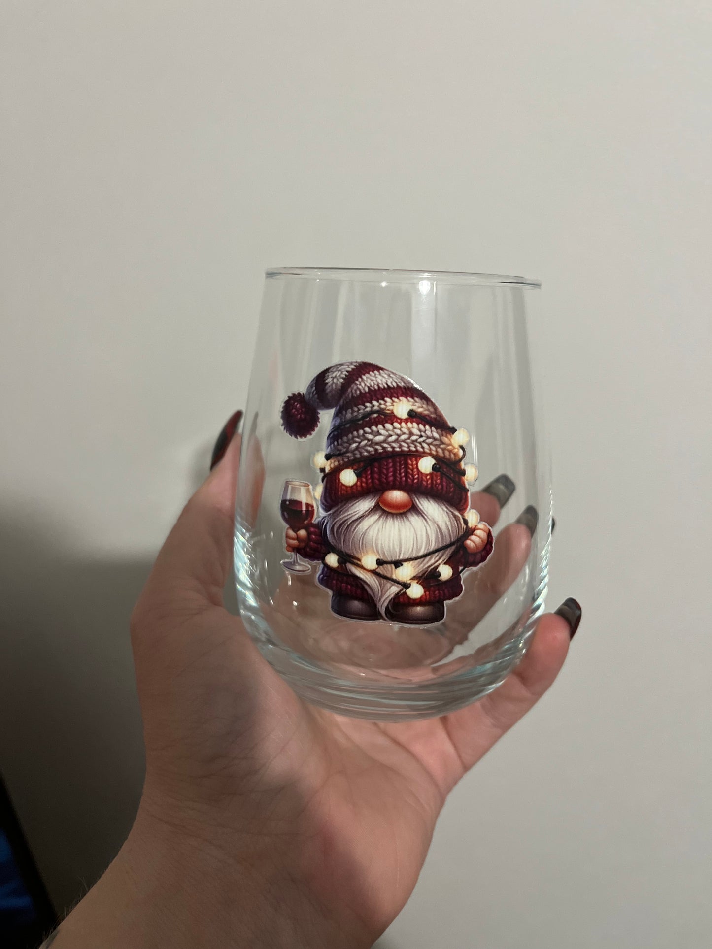 Christmas - Gnome Santa Glasses