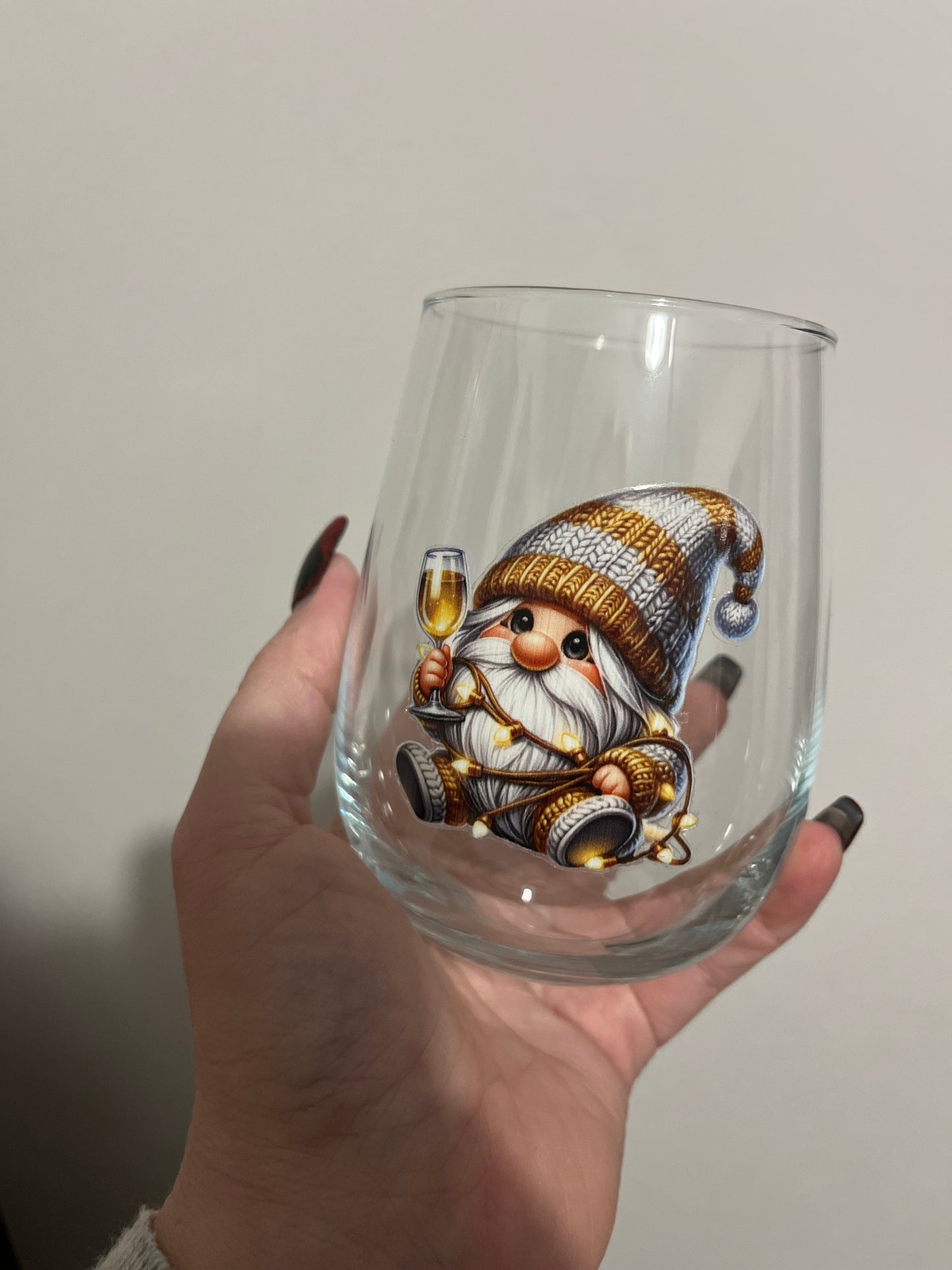 Christmas - Gnome Santa Glasses