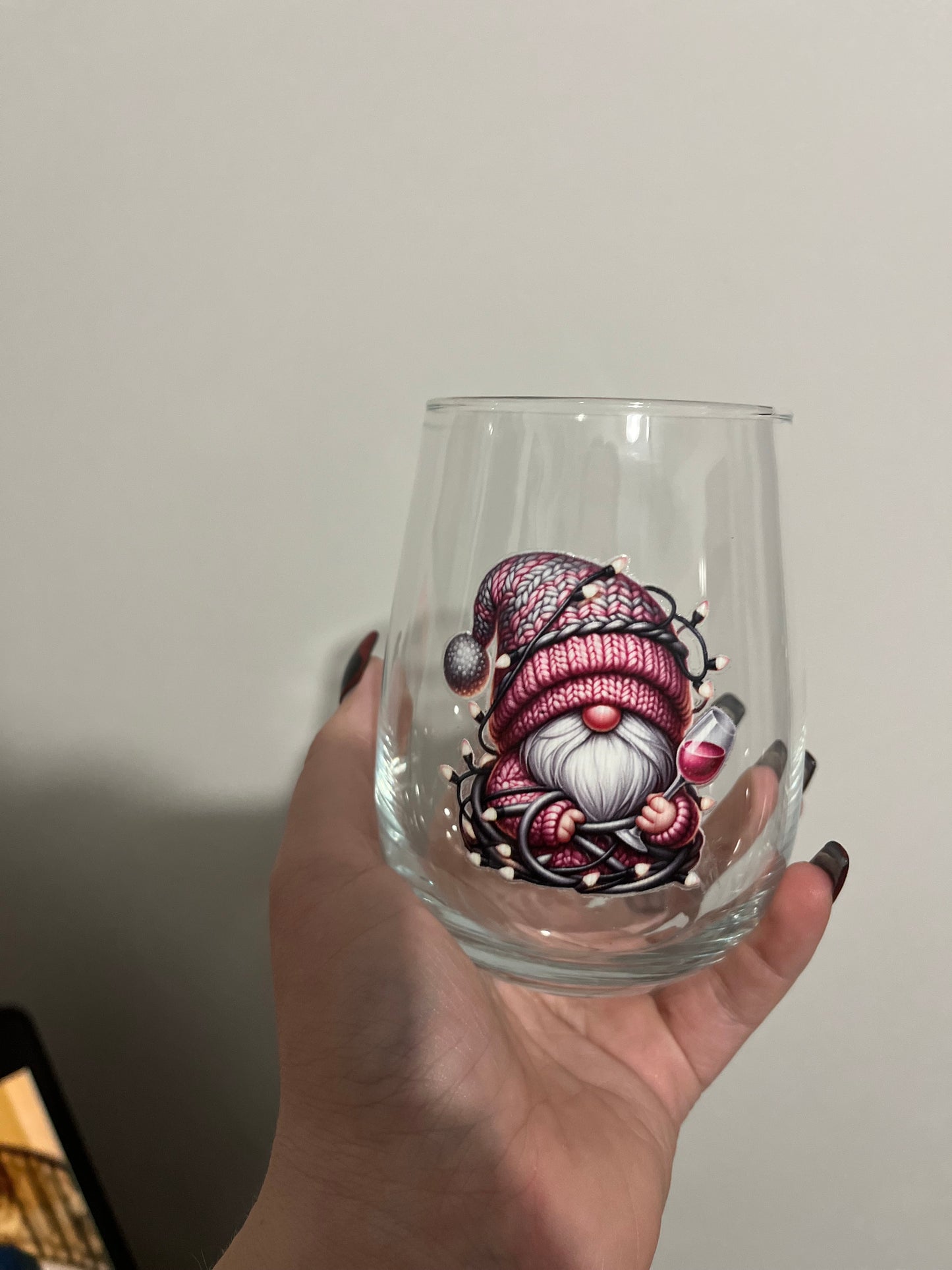 Christmas - Gnome Santa Glasses