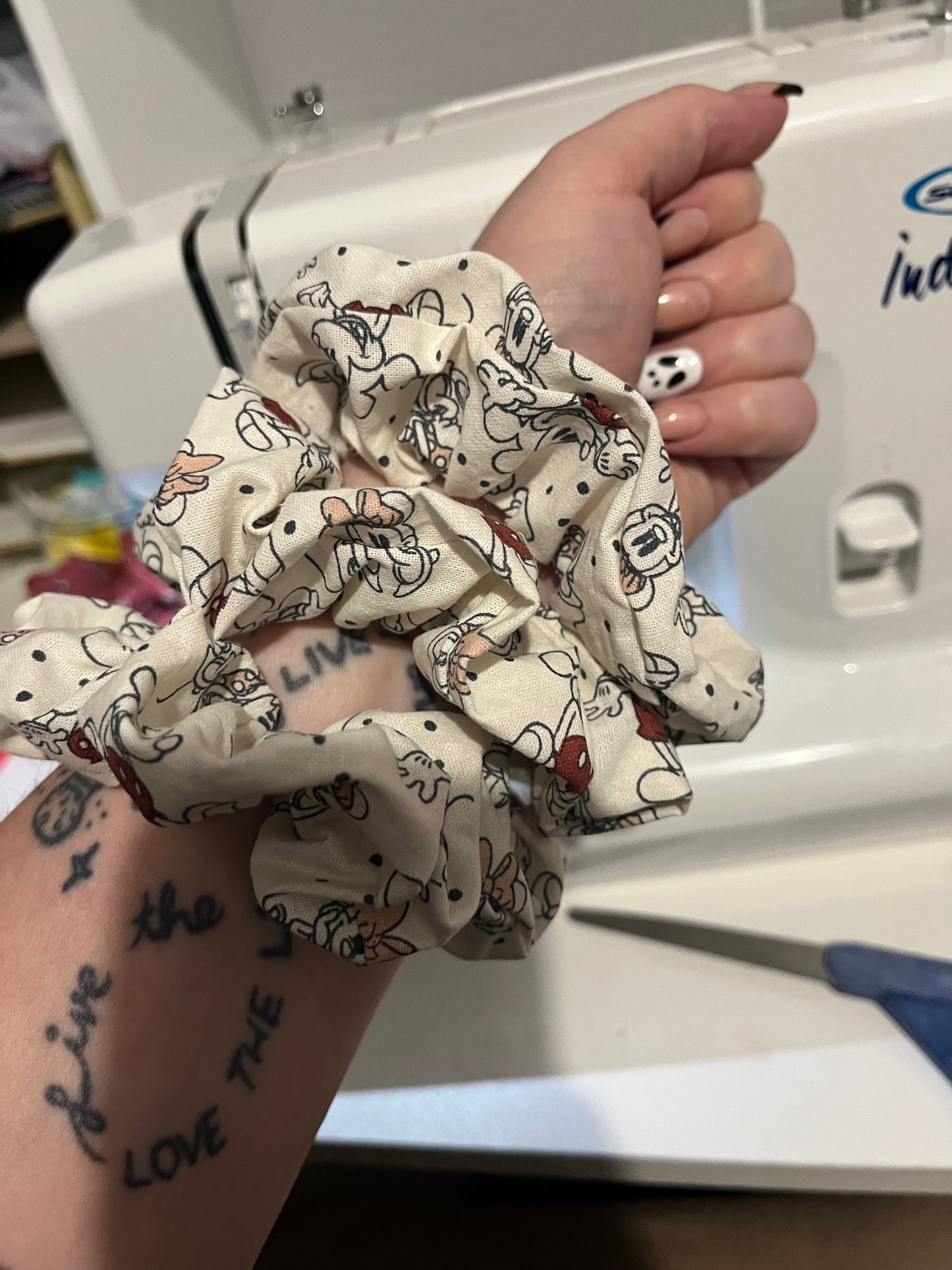 Large scrunchies