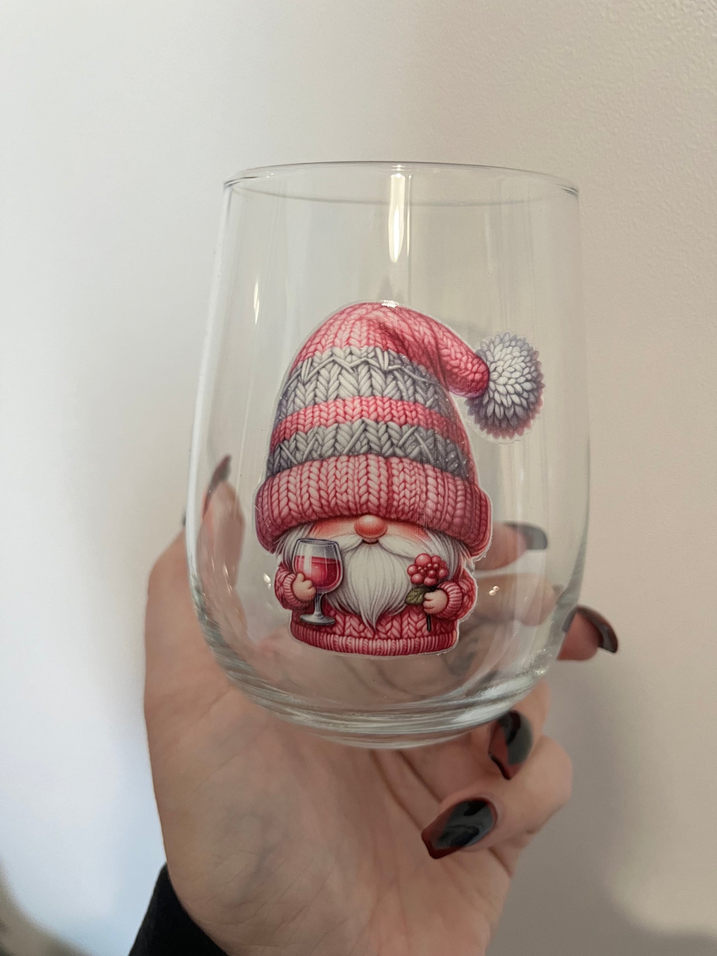 Christmas - Gnome Santa Glasses