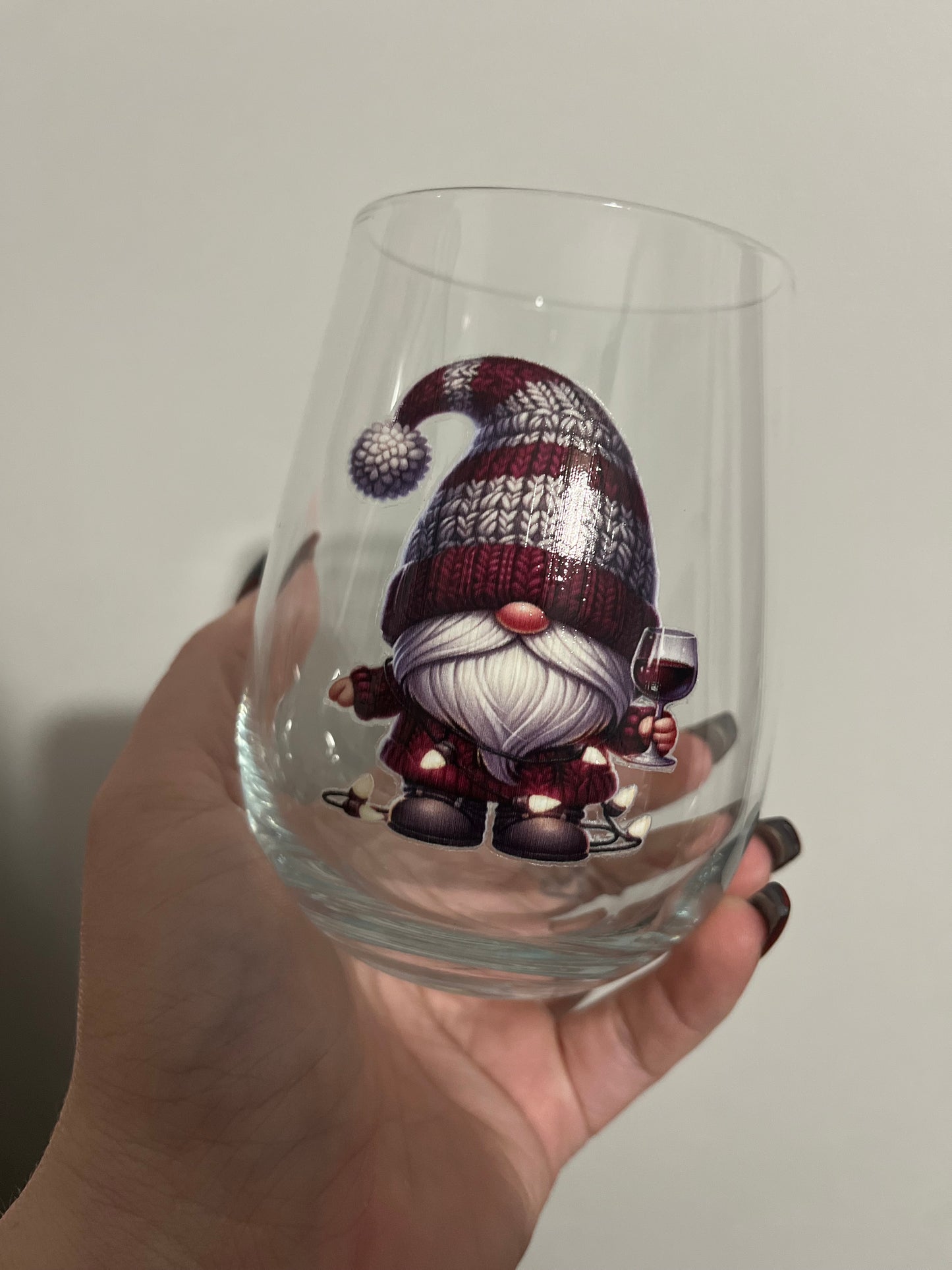 Christmas - Gnome Santa Glasses