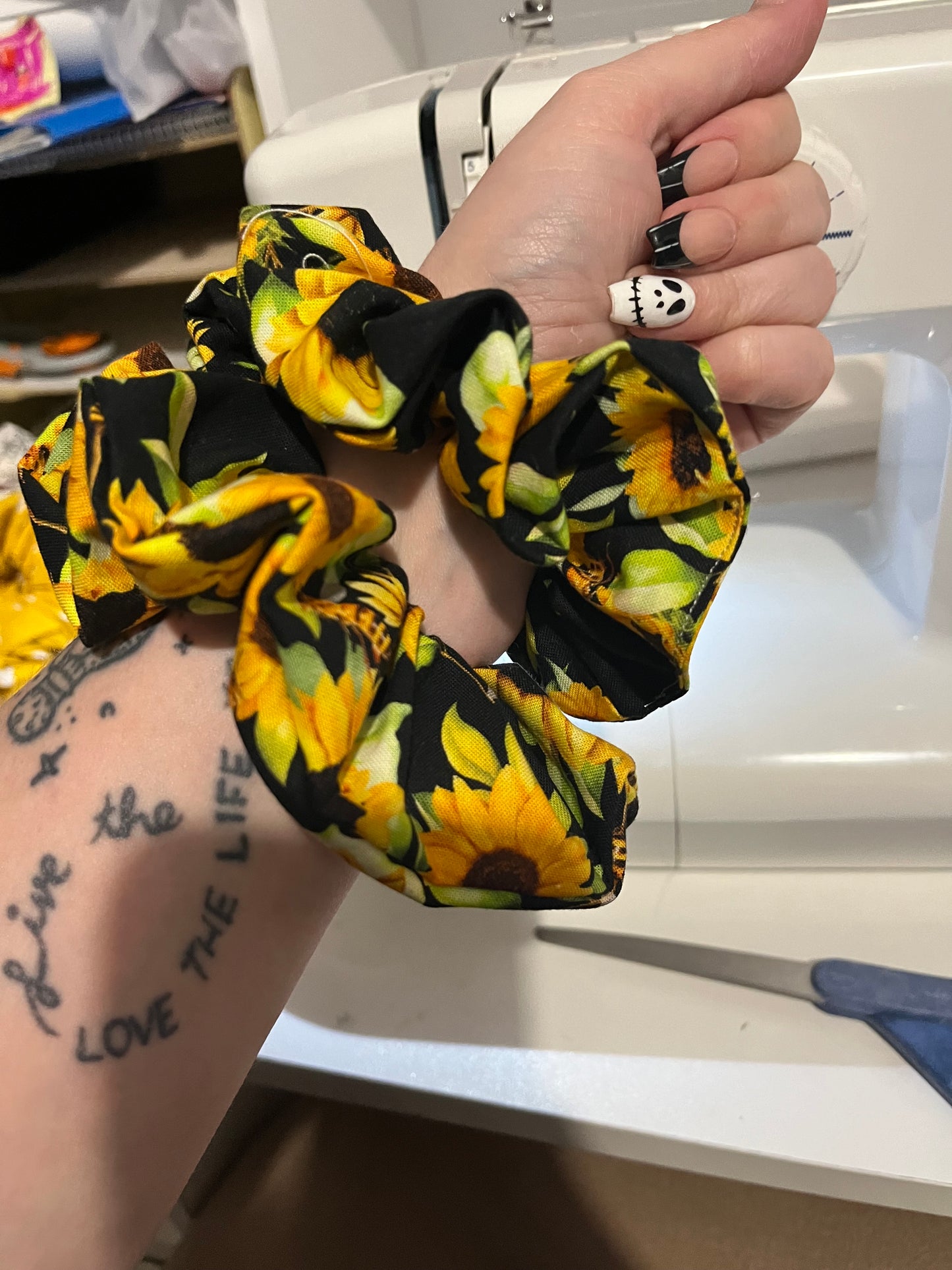 Large scrunchies