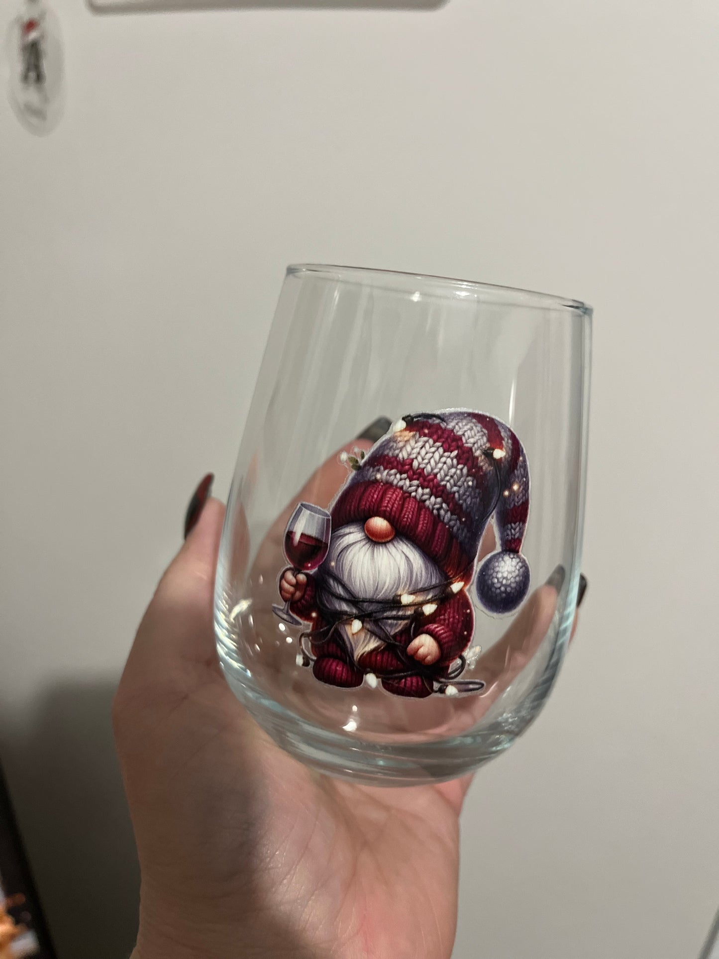 Christmas - Gnome Santa Glasses