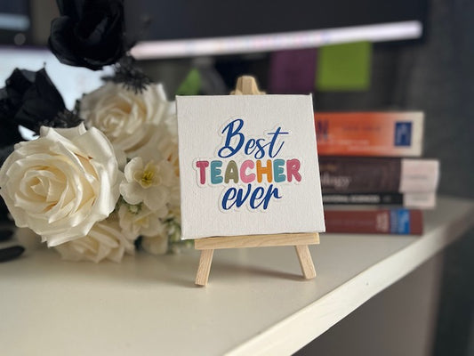 Teacher Gift - Mini Canvas