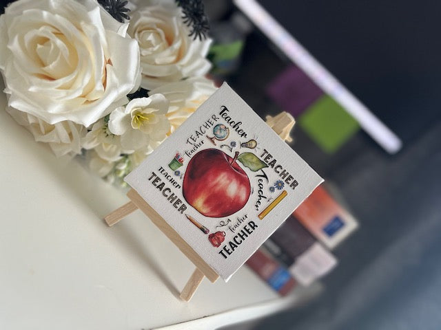 Teacher Gift - Mini Canvas