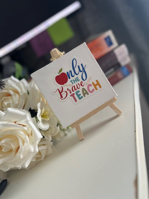 Teacher Gift - Mini Canvas